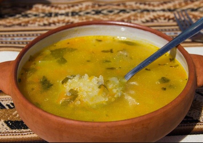 Peruvian Sopa de Quinua