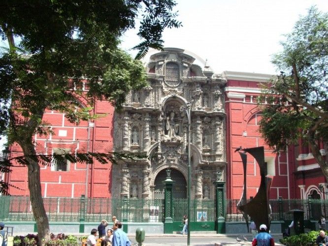 San Agustin Church in Lima