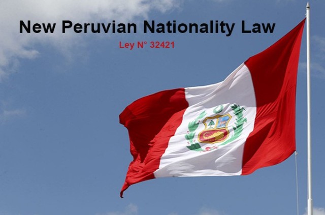 New Peruvian Nationality Law (August 2025)
