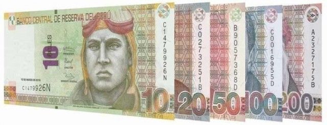 Current Peruvian Banknotes