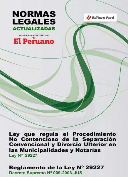 Law that Regulates the Non-Contentious Procedure for Conventional Separation and Subsequent Divorce in Municipalities and Notaries