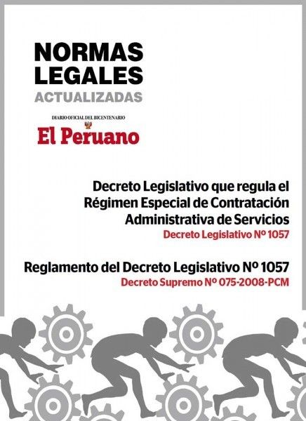 Legislative Decree that Regulates the Special Regime for Administrative Contracting of Services